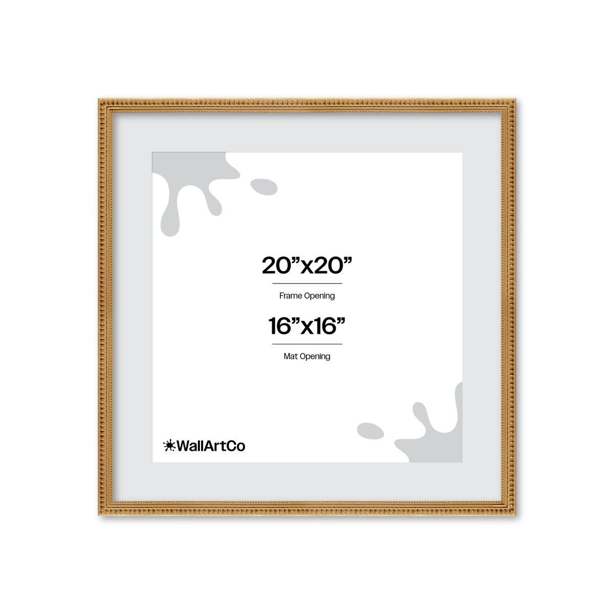 The Debutante Gold Picture Frame