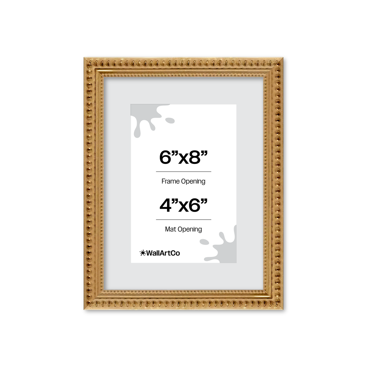 The Debutante Gold Picture Frame