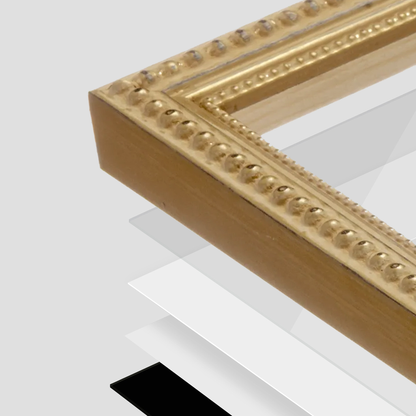 The Debutante Gold Picture Frame