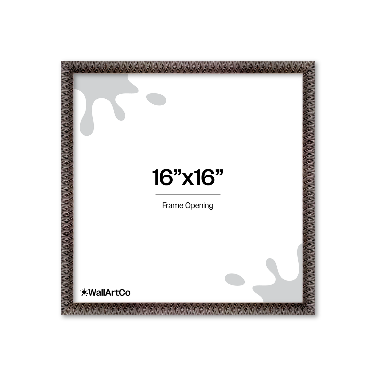 Front of picture frame