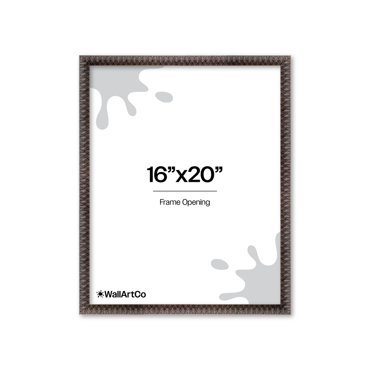 Front of picture frame