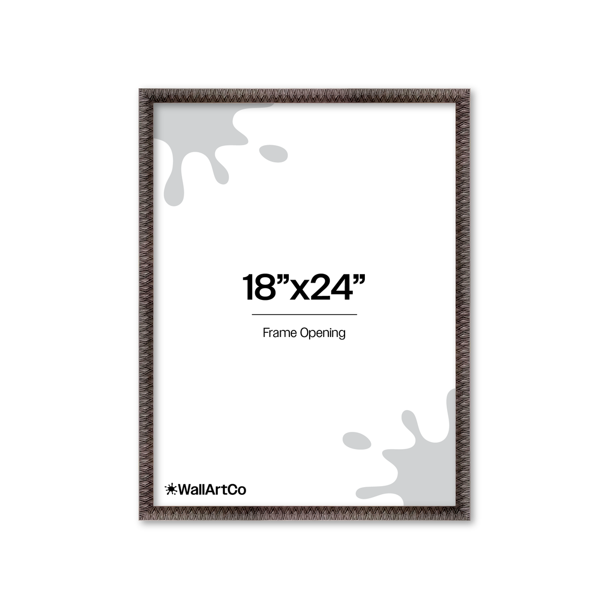 Front of picture frame