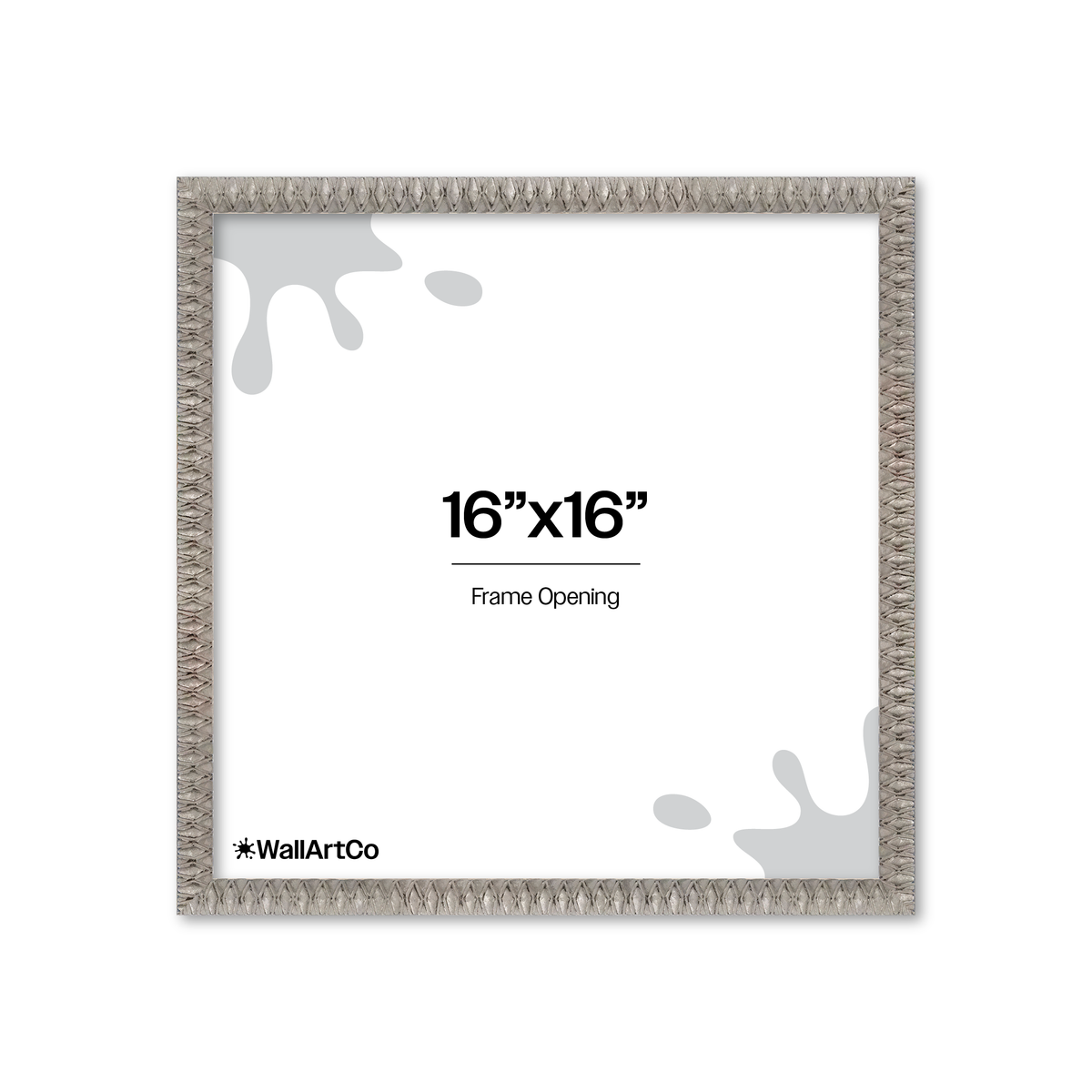 Front of picture frame