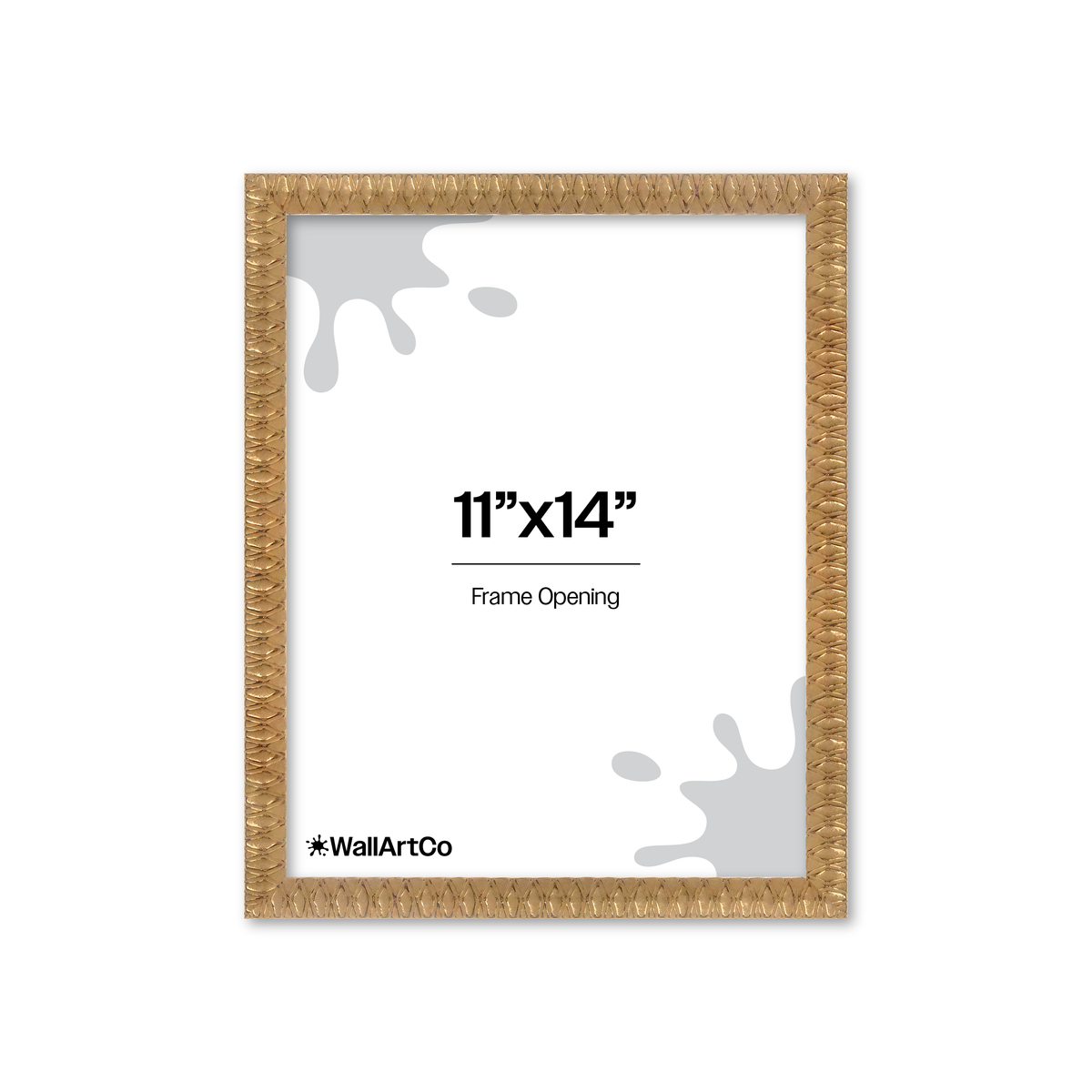 Front of picture frame