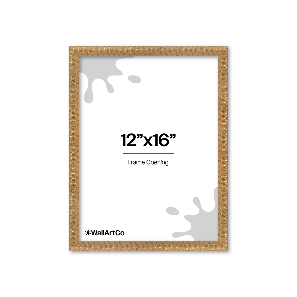 Front of picture frame