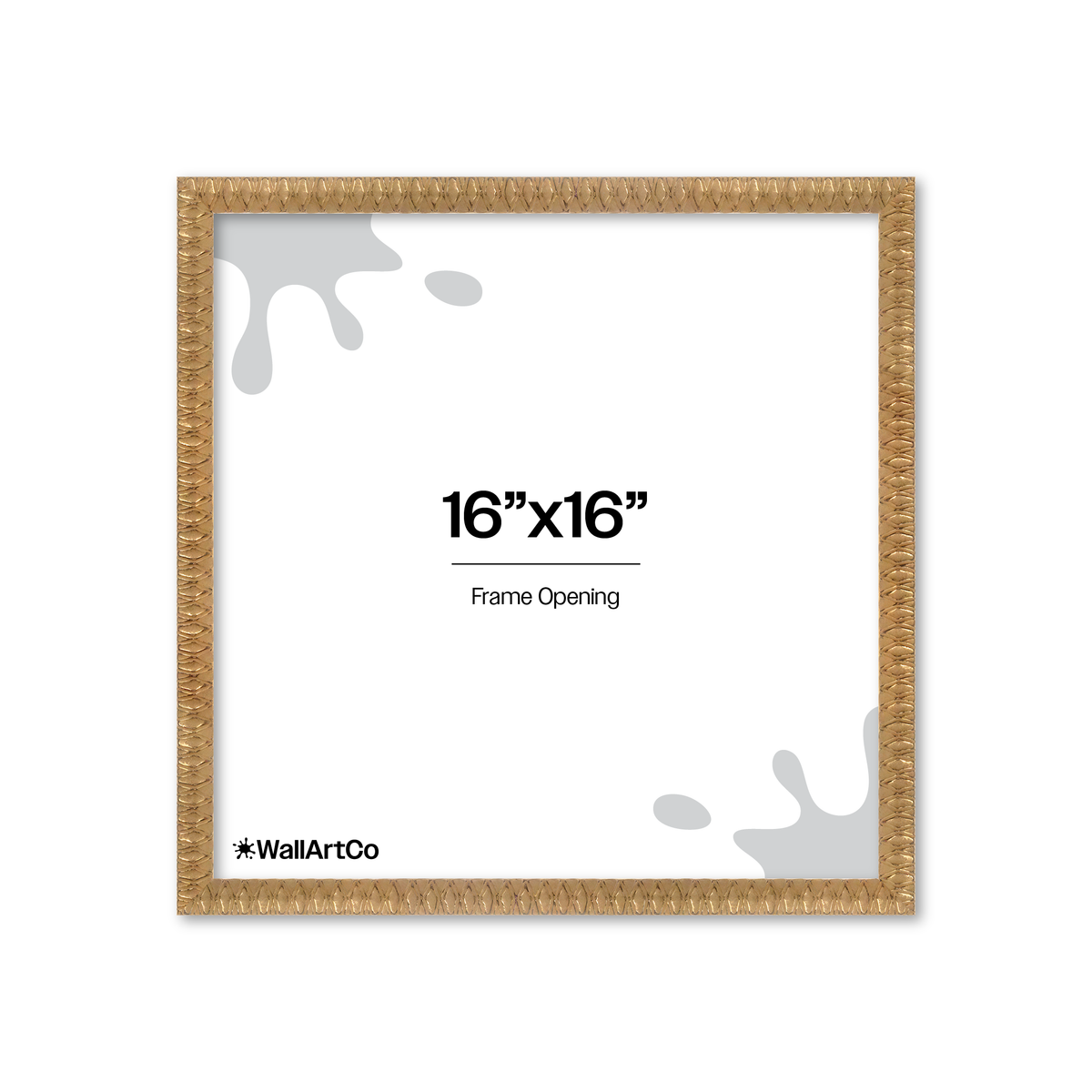 Front of picture frame