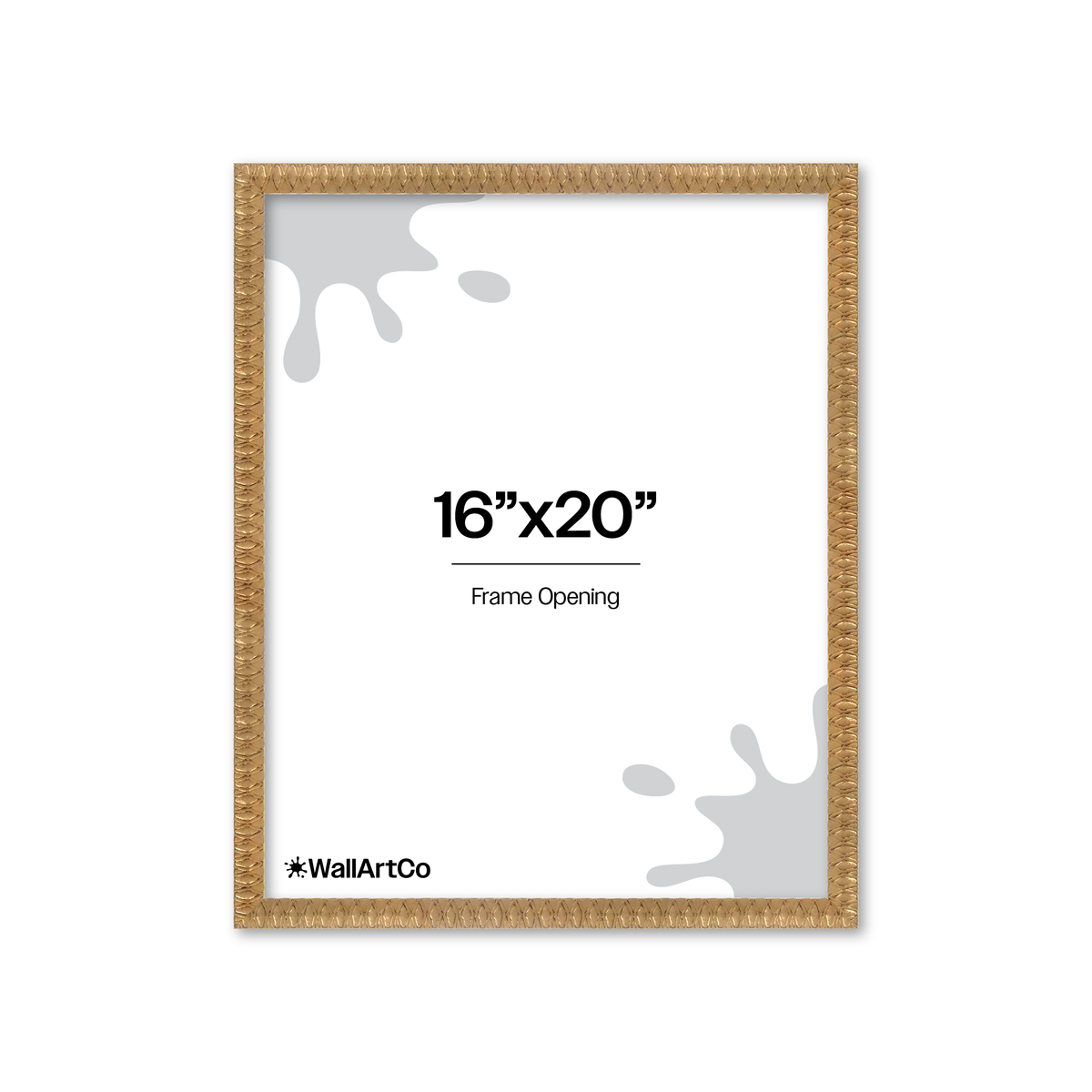 Front of picture frame