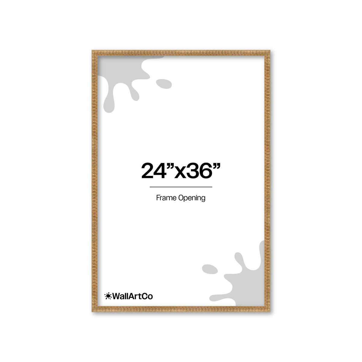 Front of picture frame