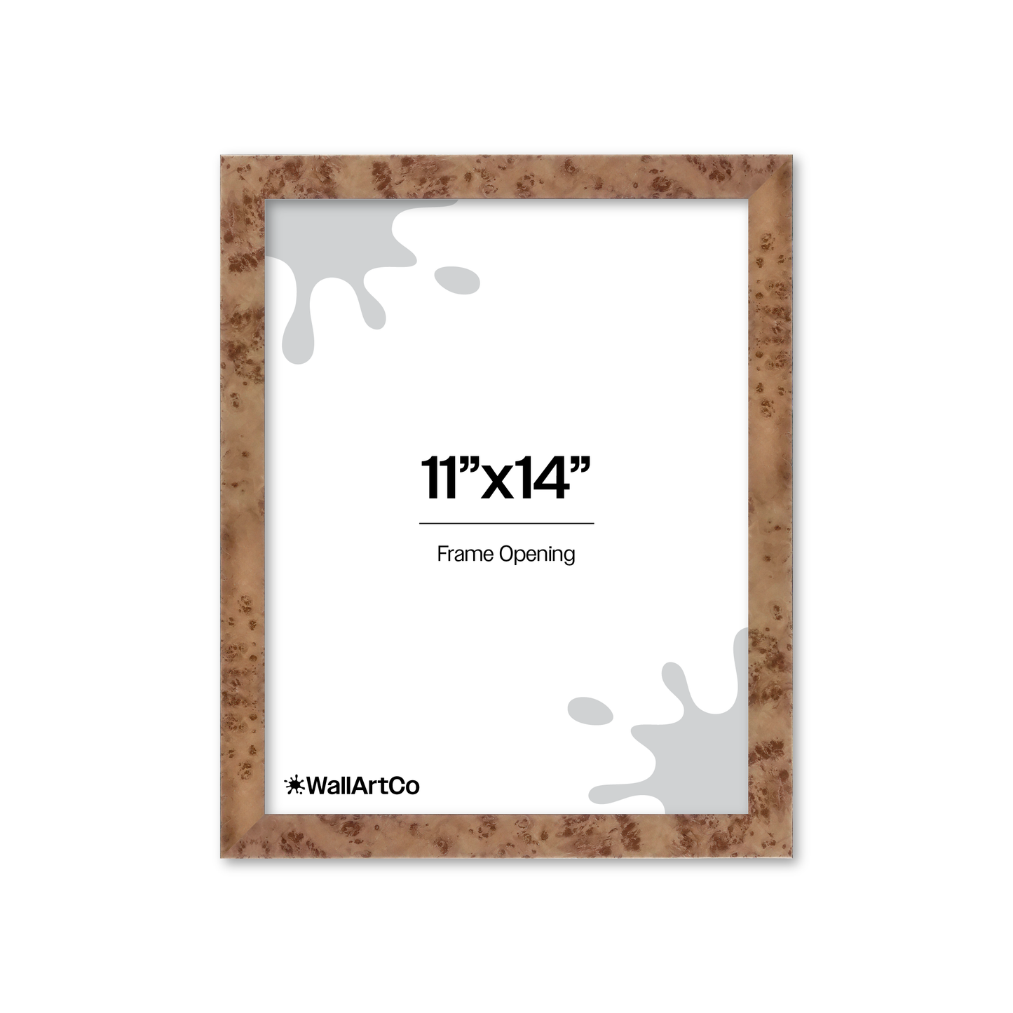 Front of picture frame
