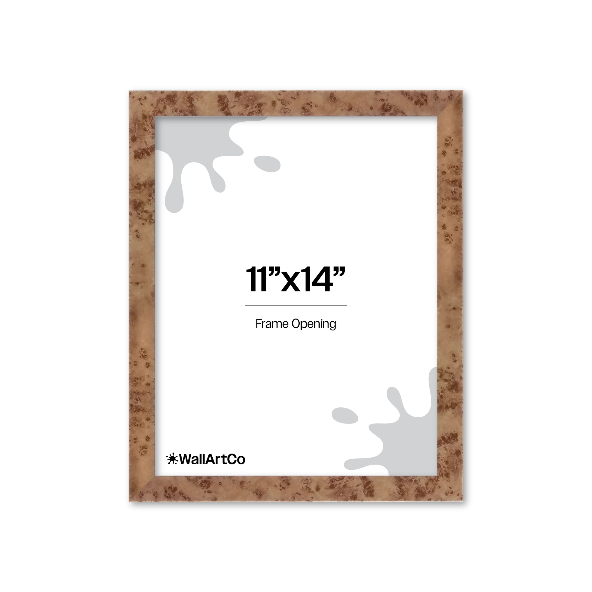 Front of picture frame