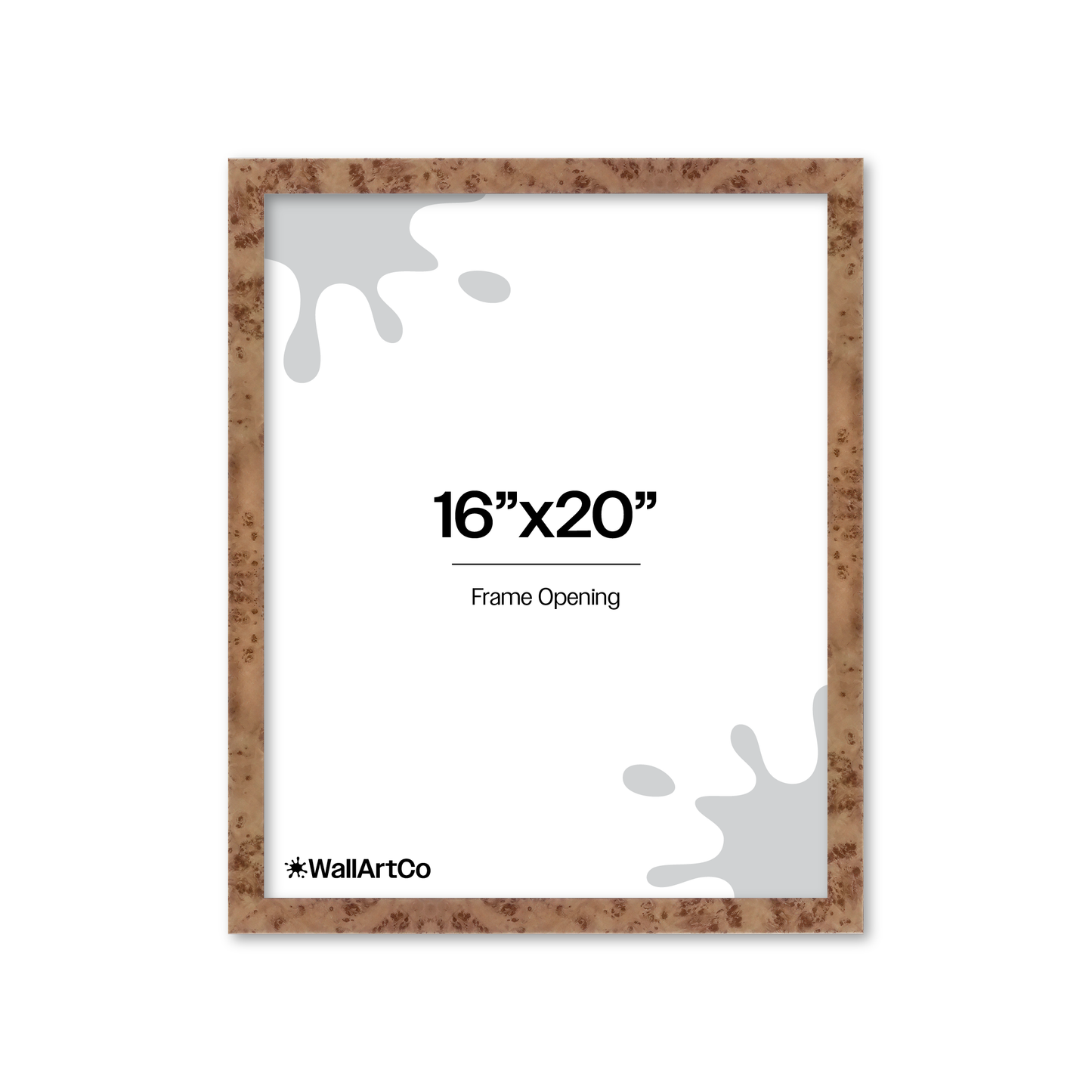 Front of picture frame