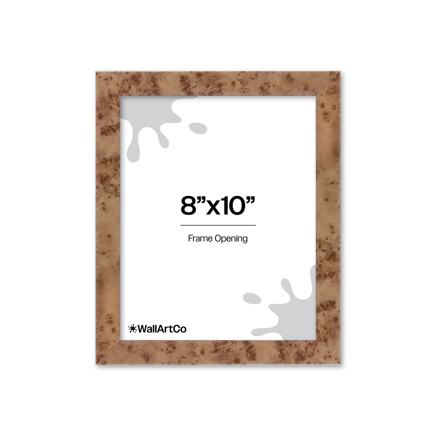 Front of picture frame