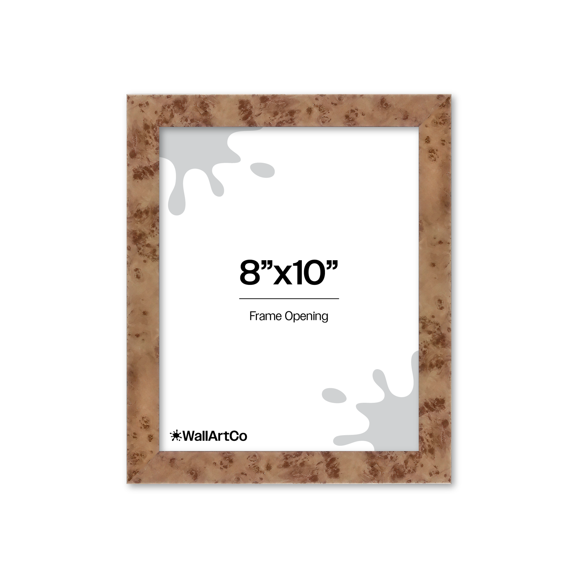 Front of picture frame
