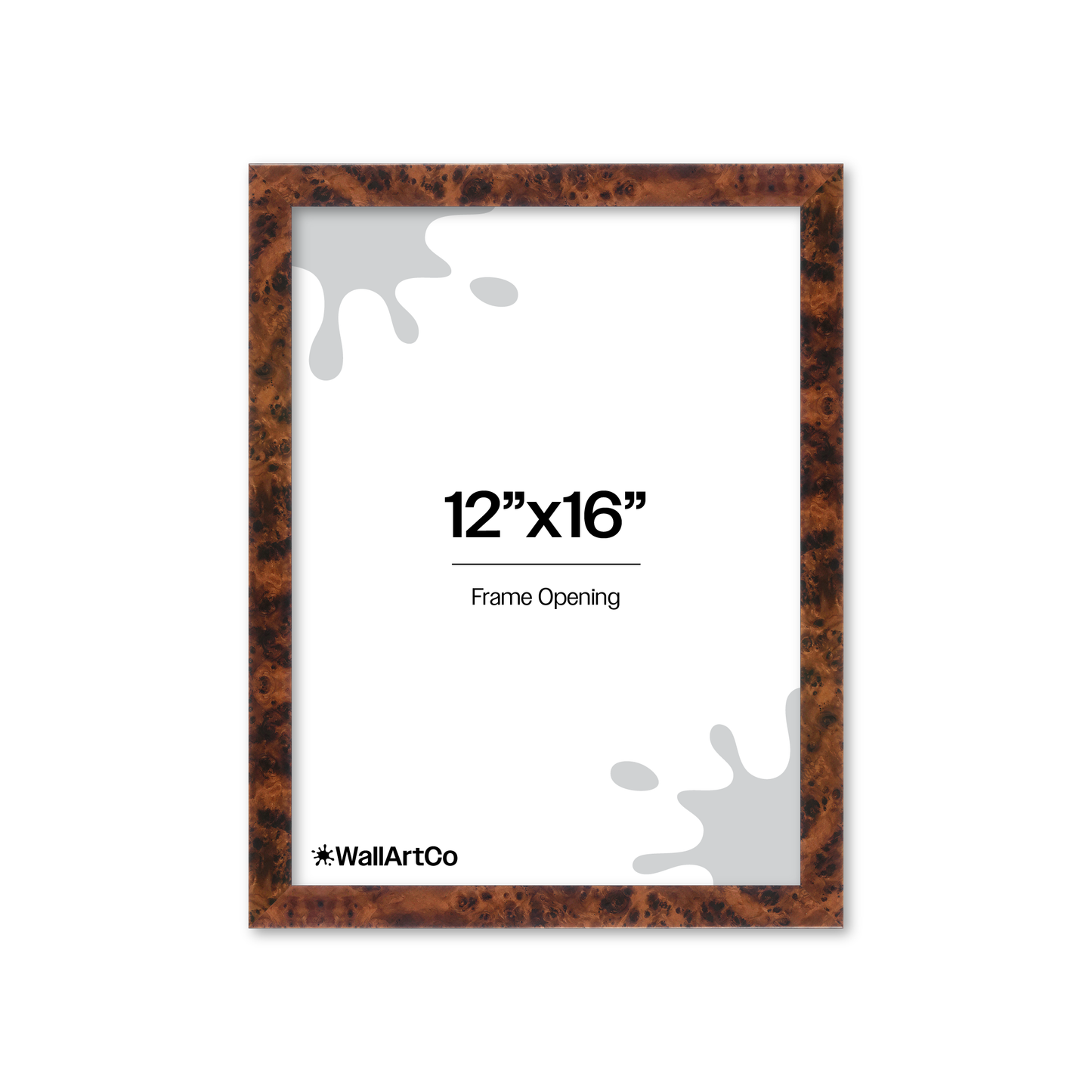 Front of picture frame