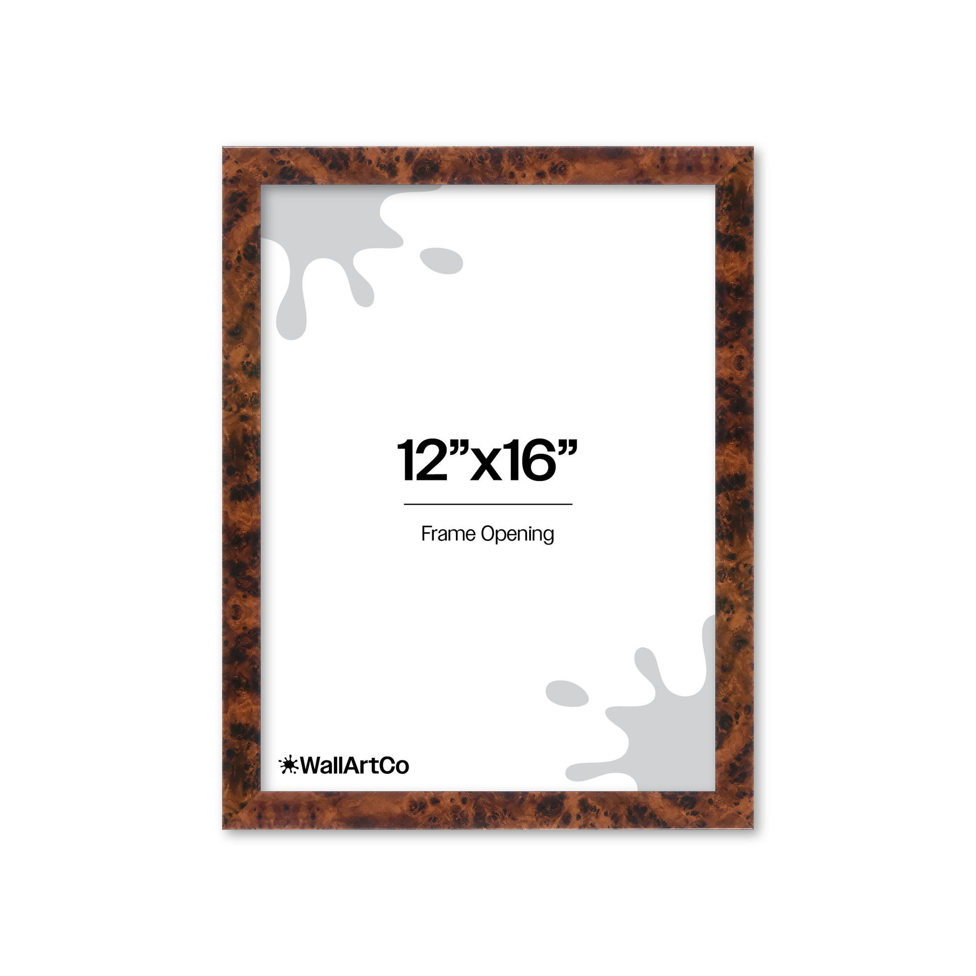 Front of picture frame