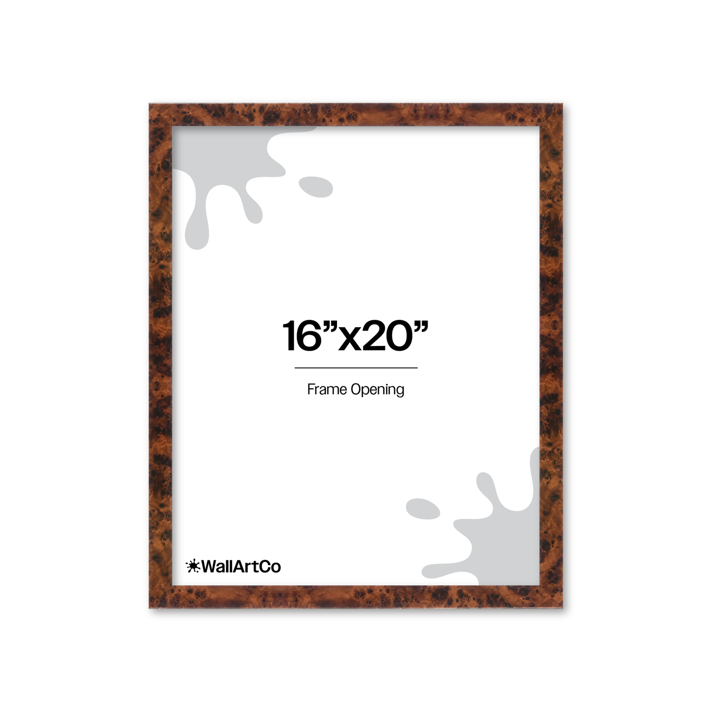 Front of picture frame