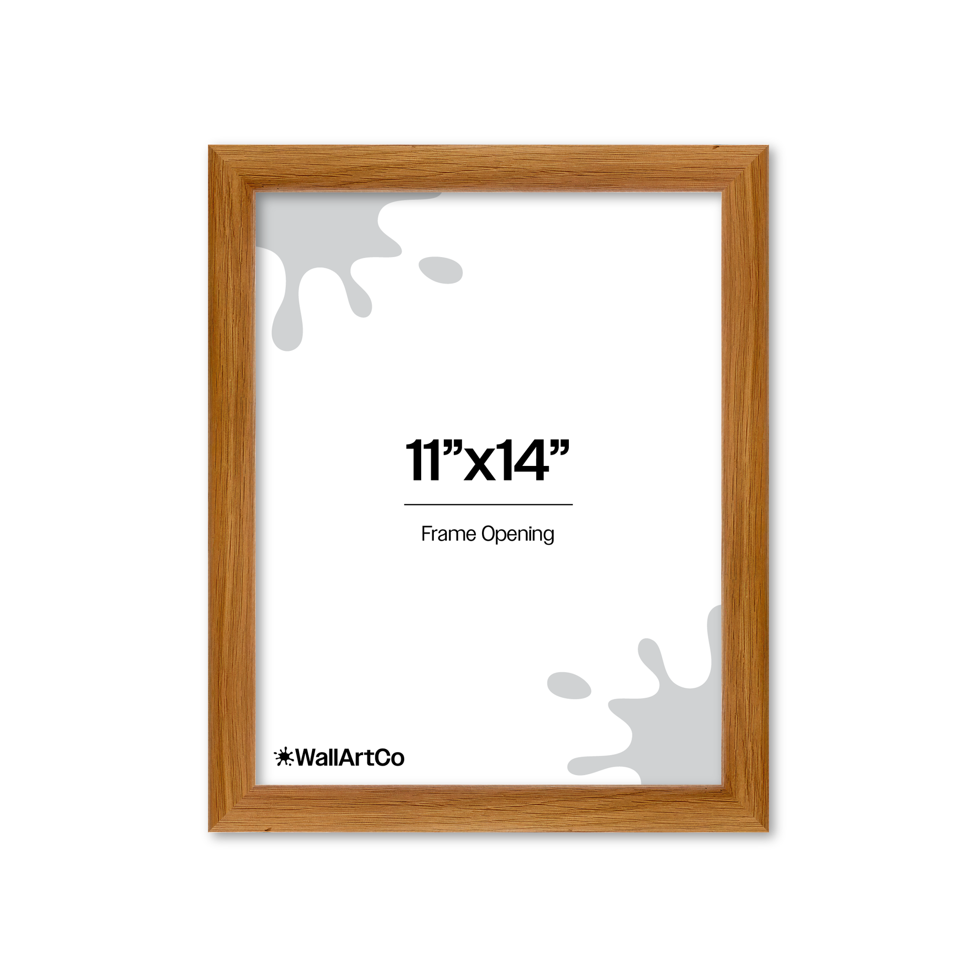 Front of picture frame