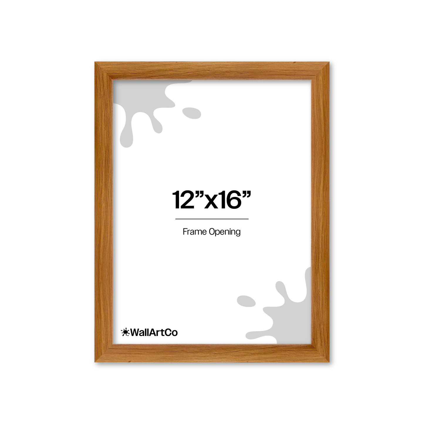 Front of picture frame