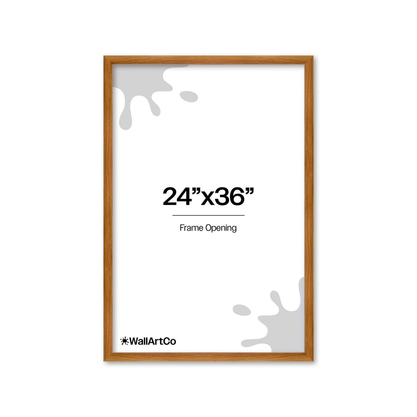 Front of picture frame