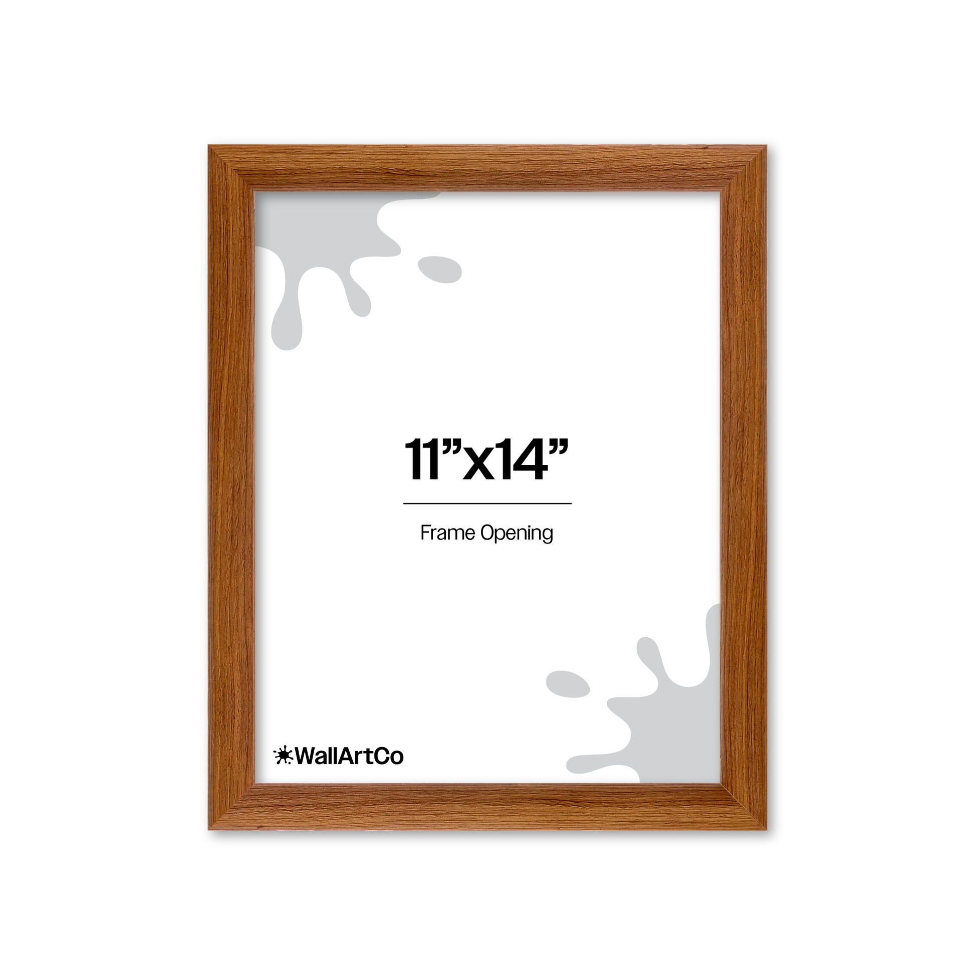 Front of picture frame