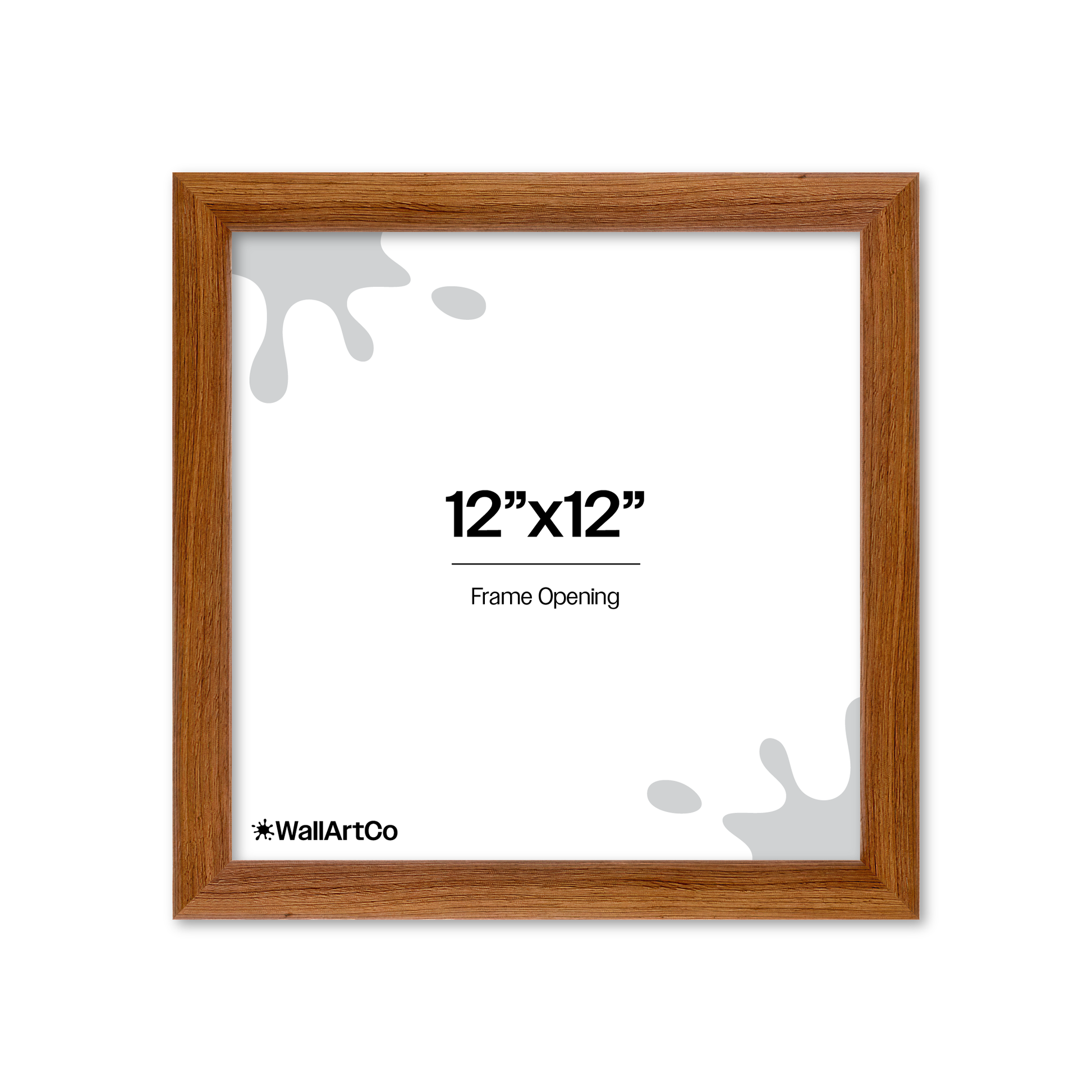 Front of picture frame