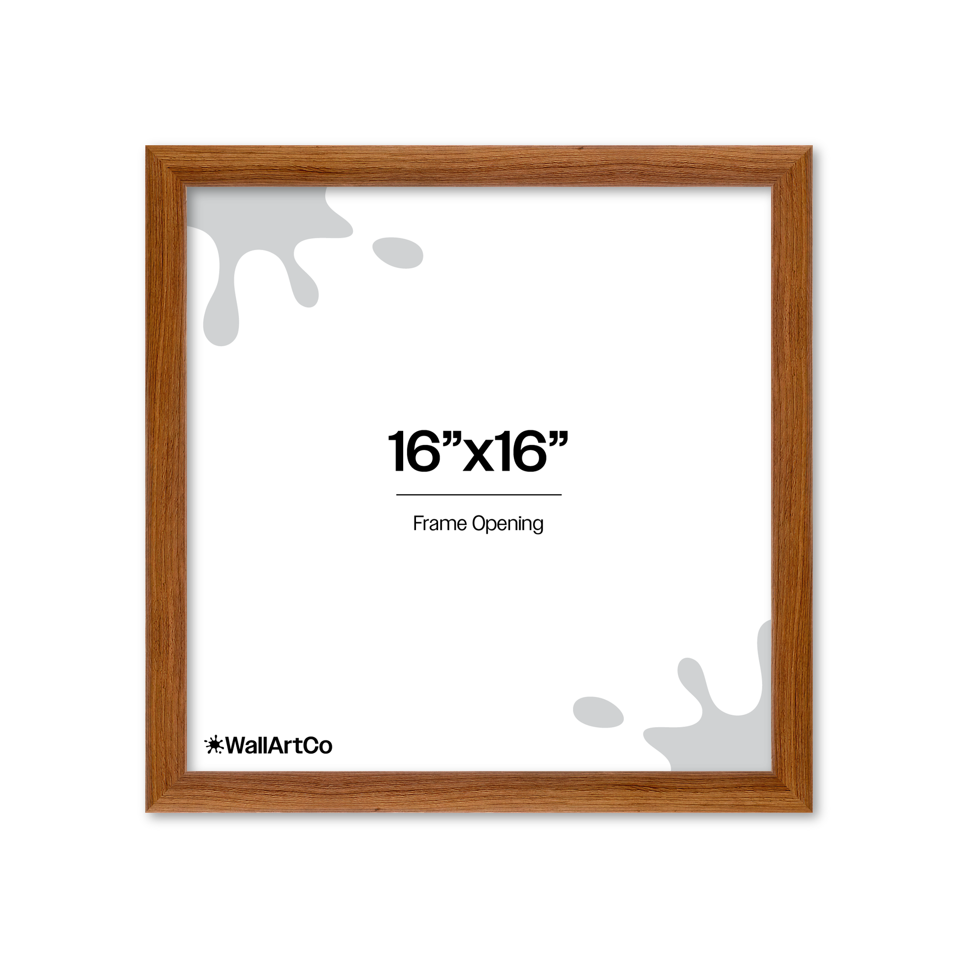 Front of picture frame
