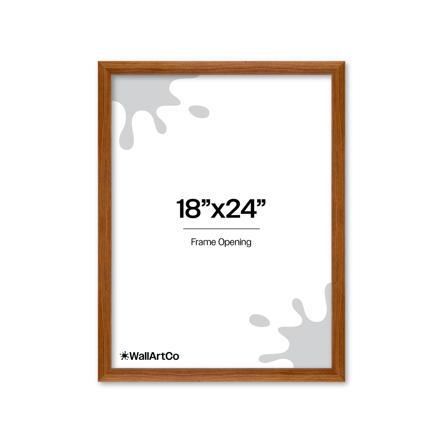 Front of picture frame
