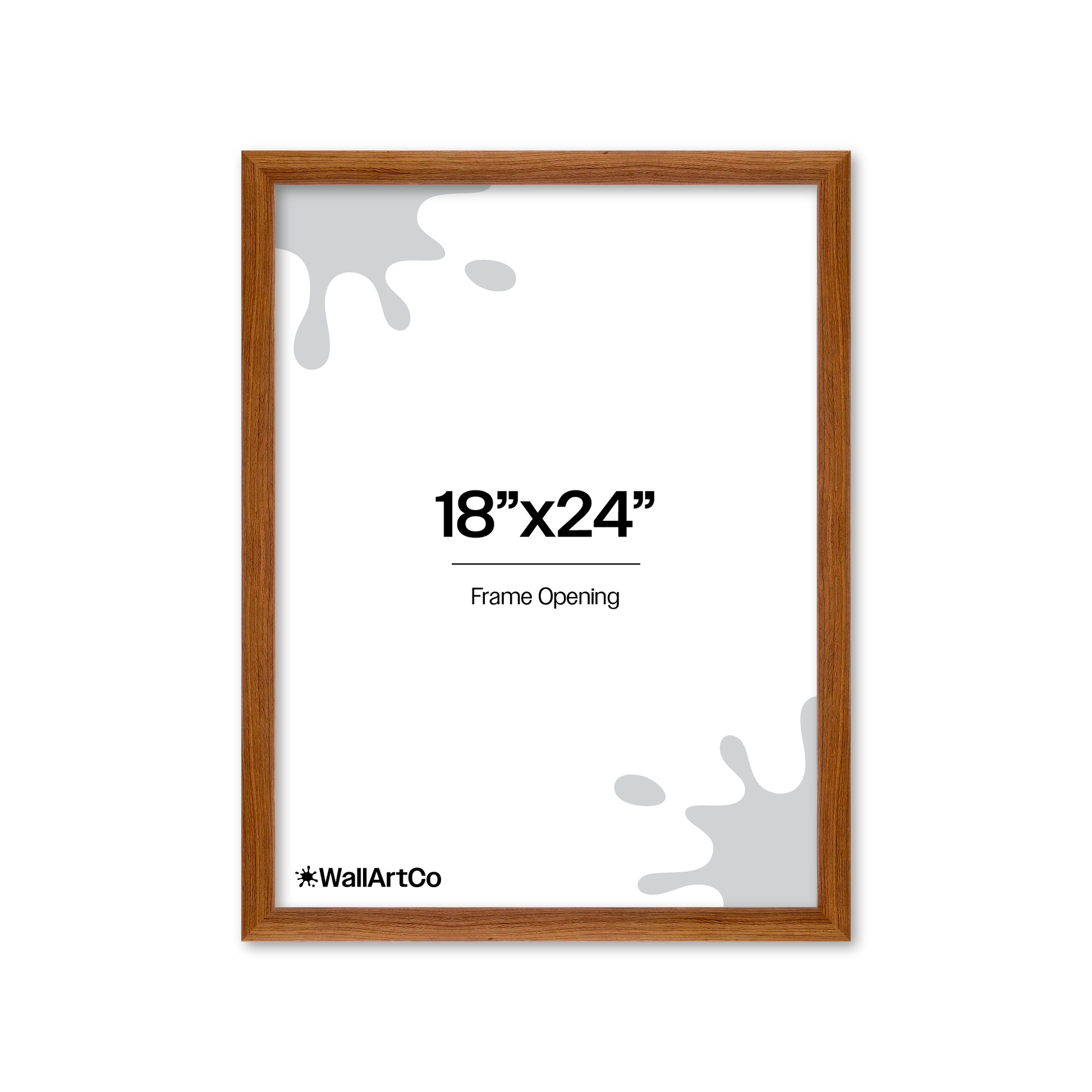Front of picture frame