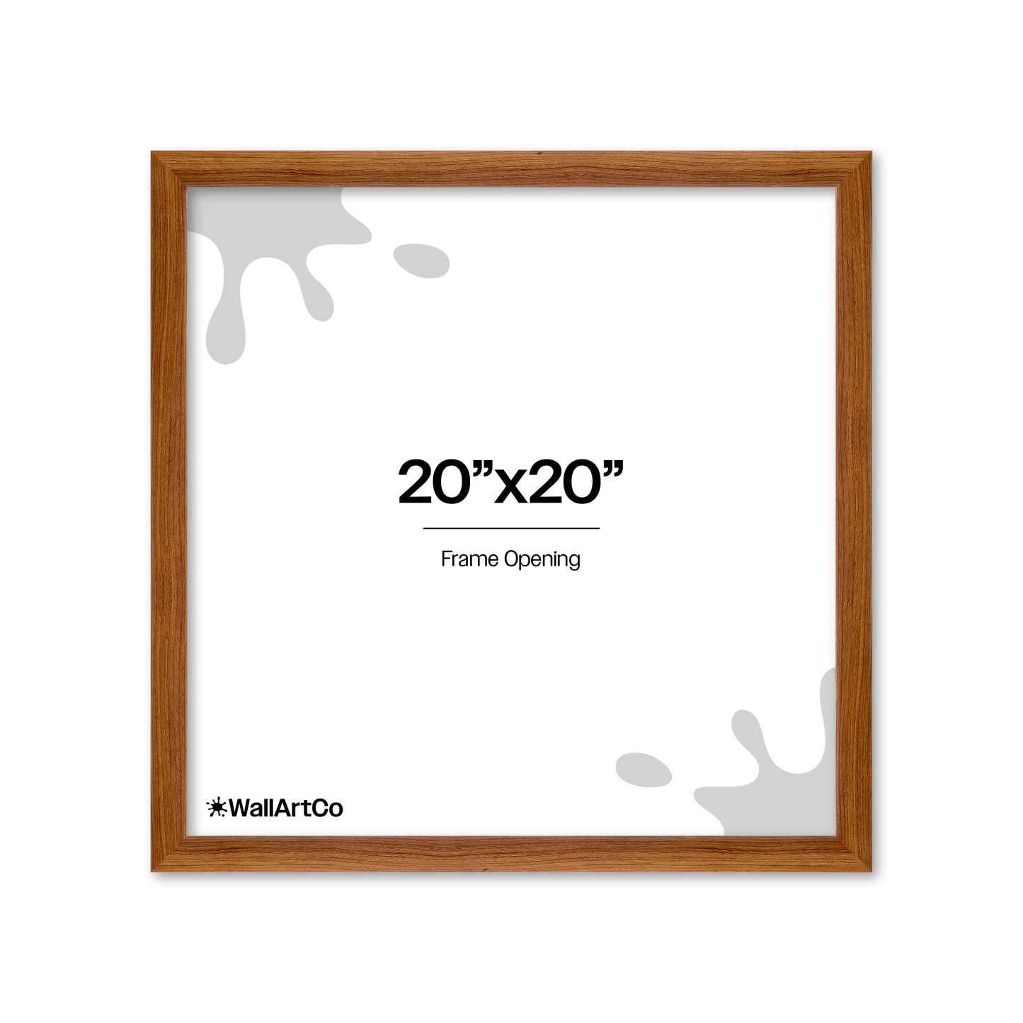 Front of picture frame