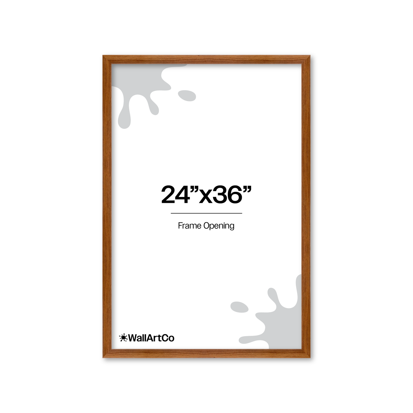 Front of picture frame