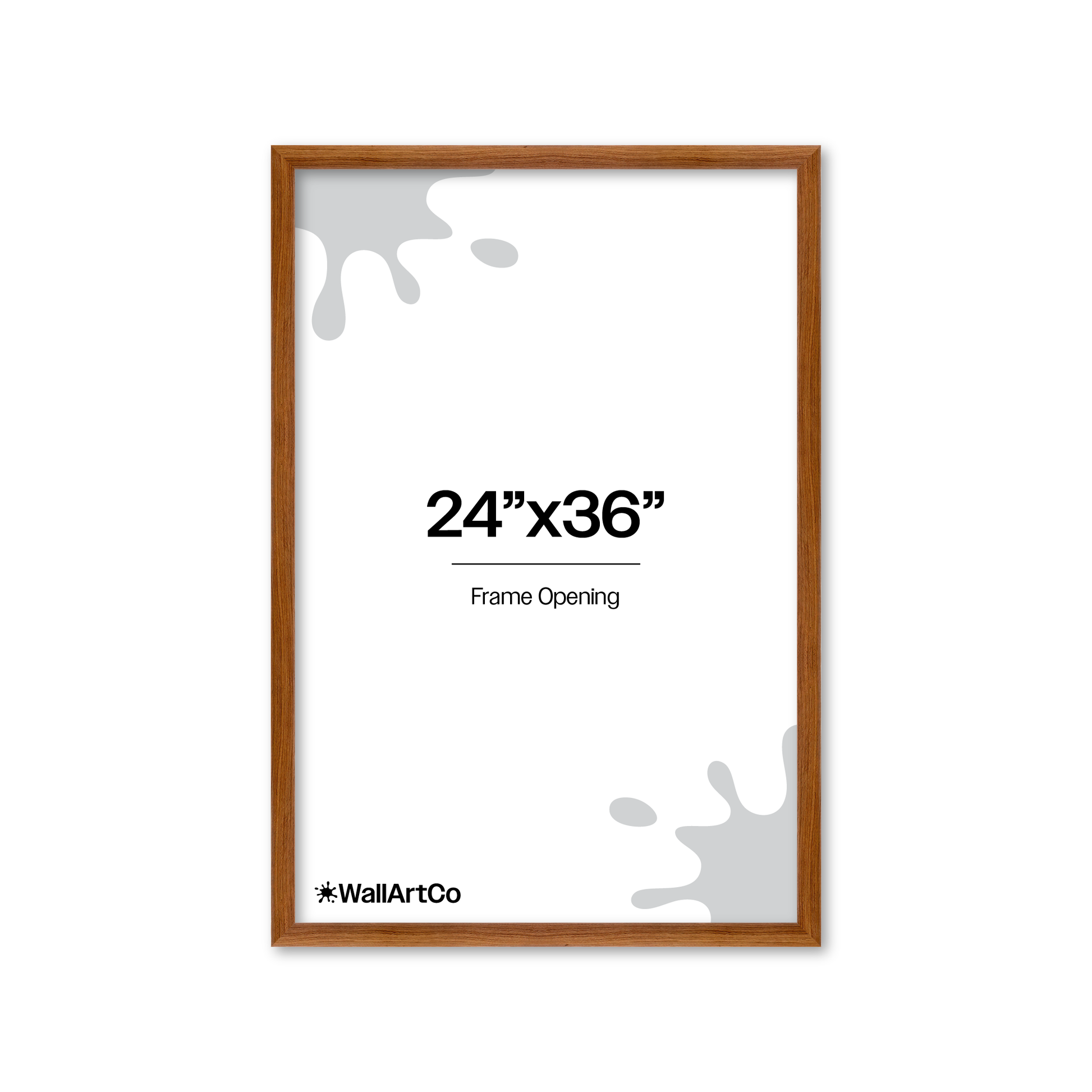 Front of picture frame