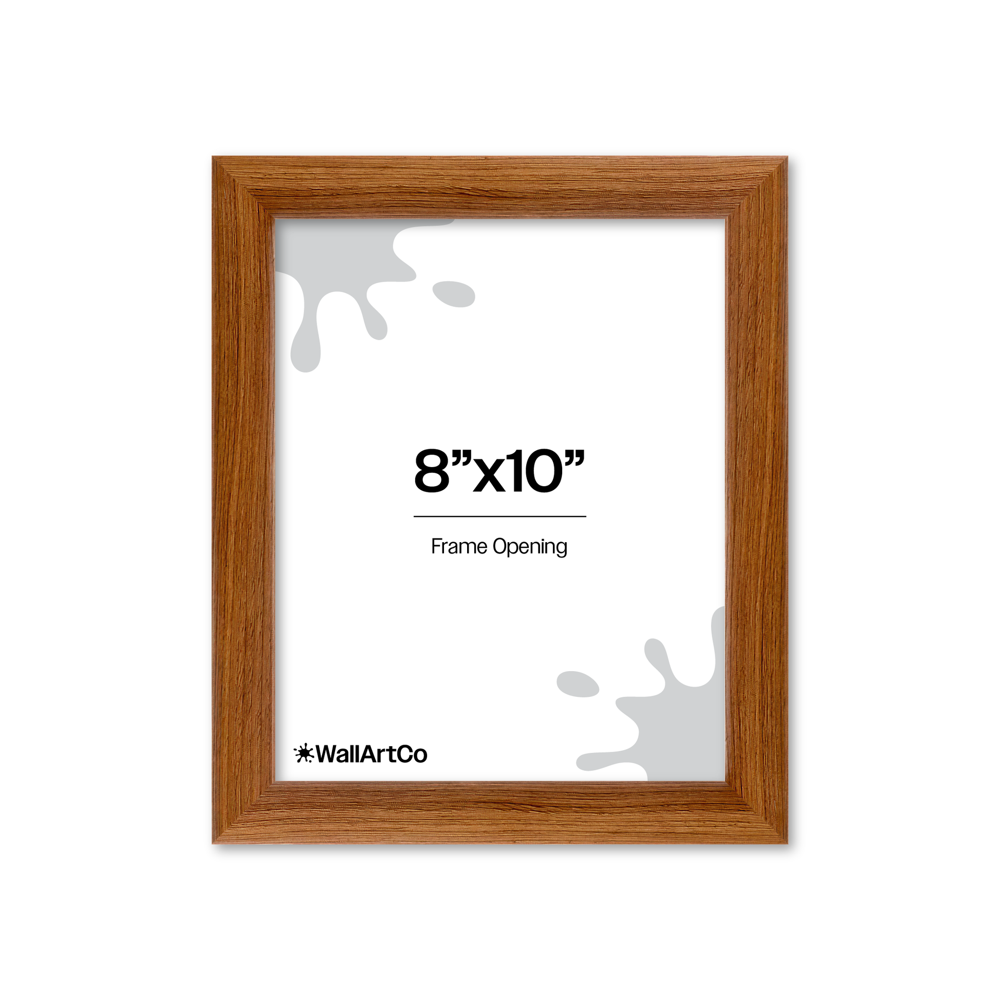 Front of picture frame