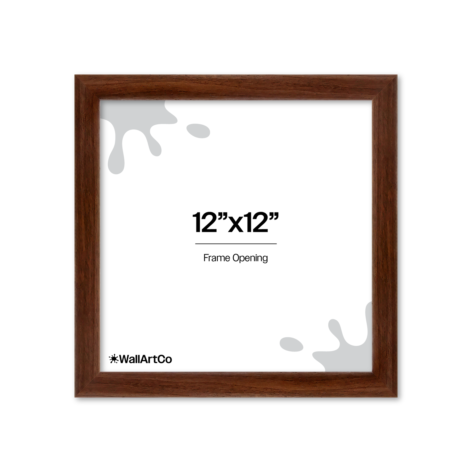 Front of picture frame