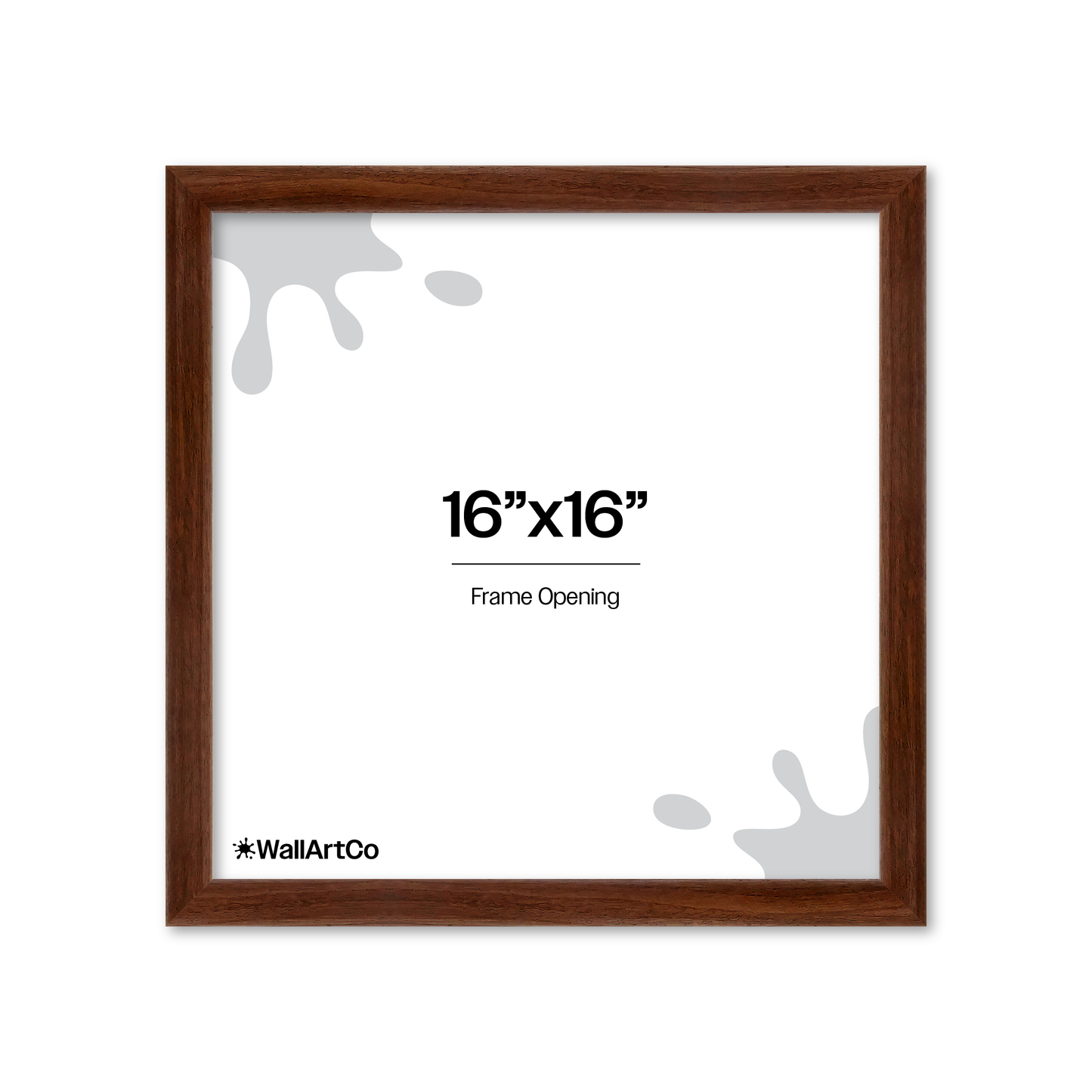 Front of picture frame