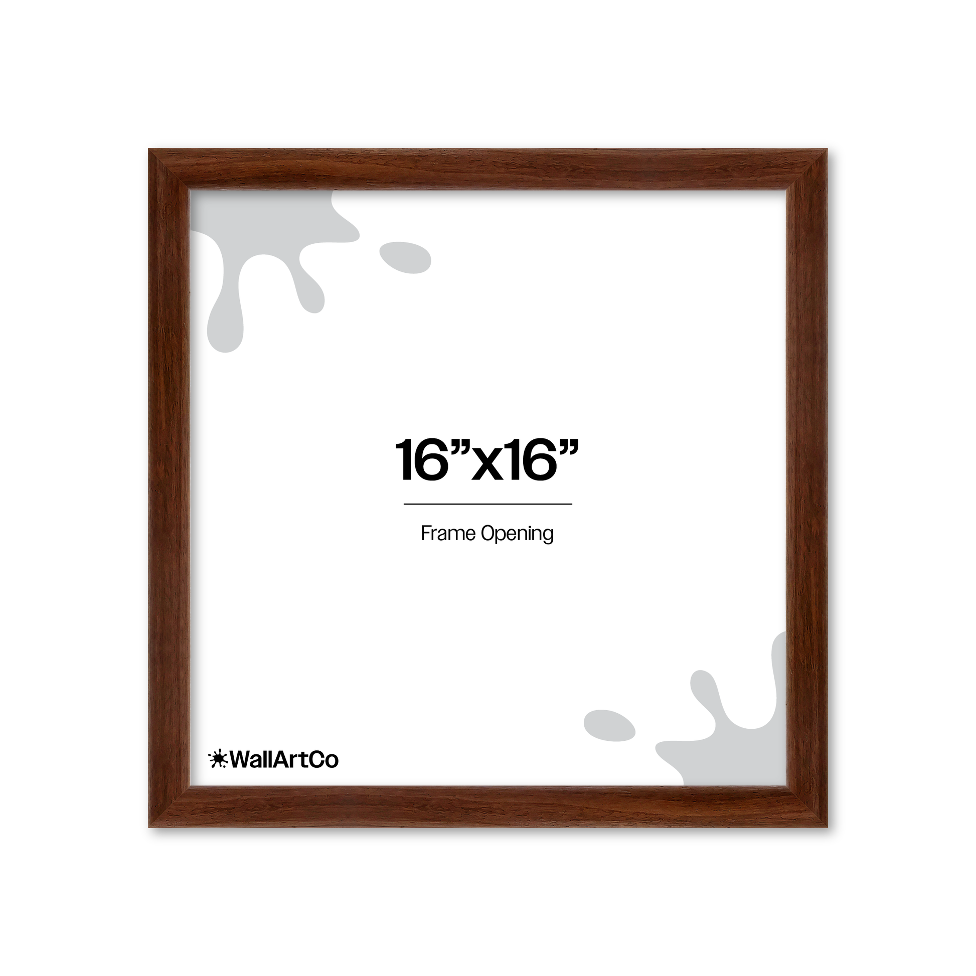 Front of picture frame