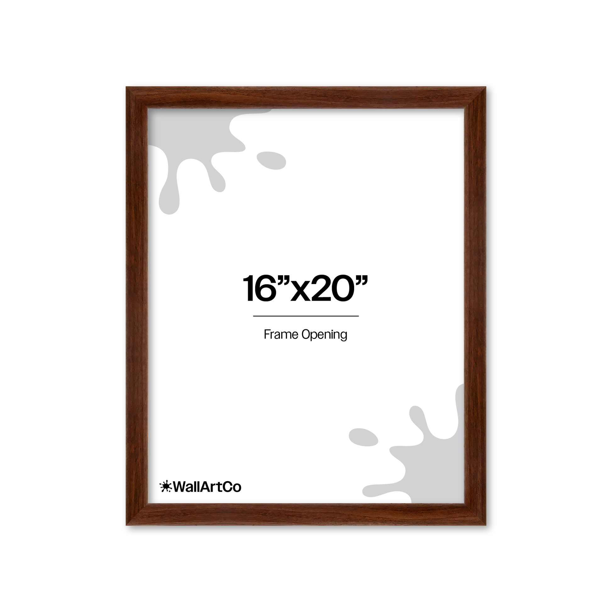 Front of picture frame