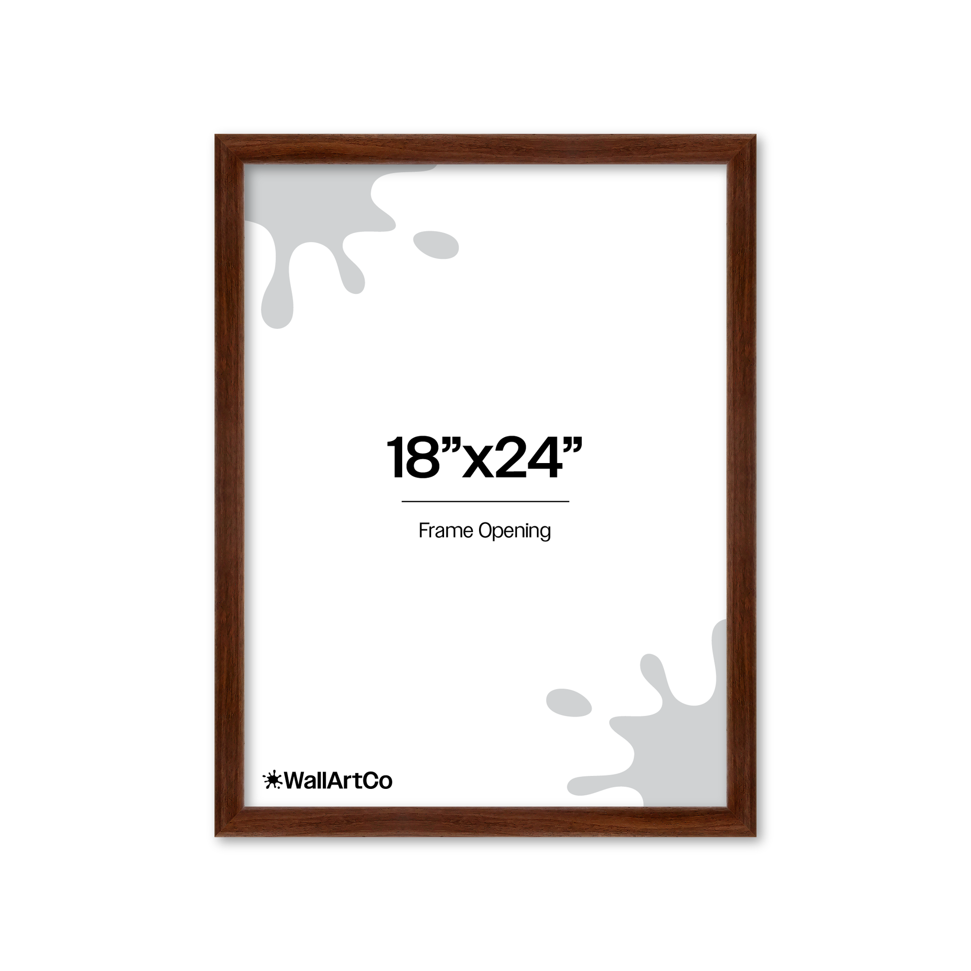 Front of picture frame