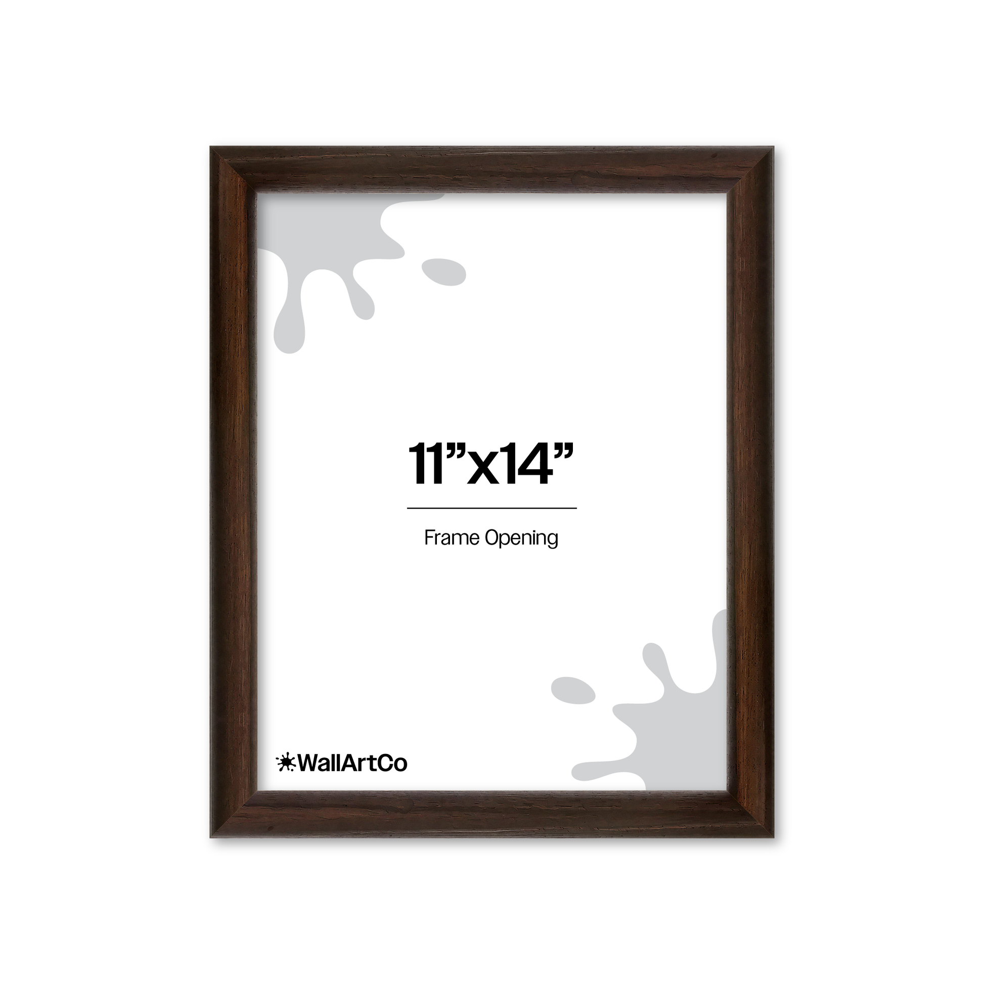 Front of picture frame