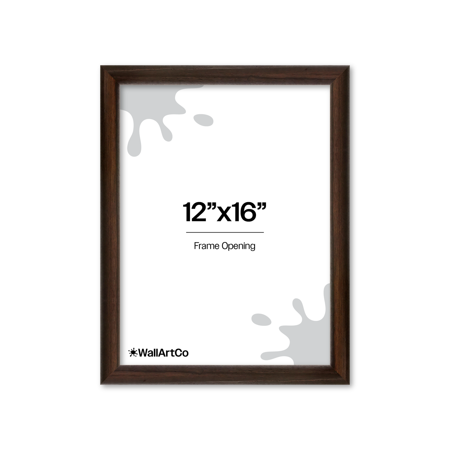 Front of picture frame