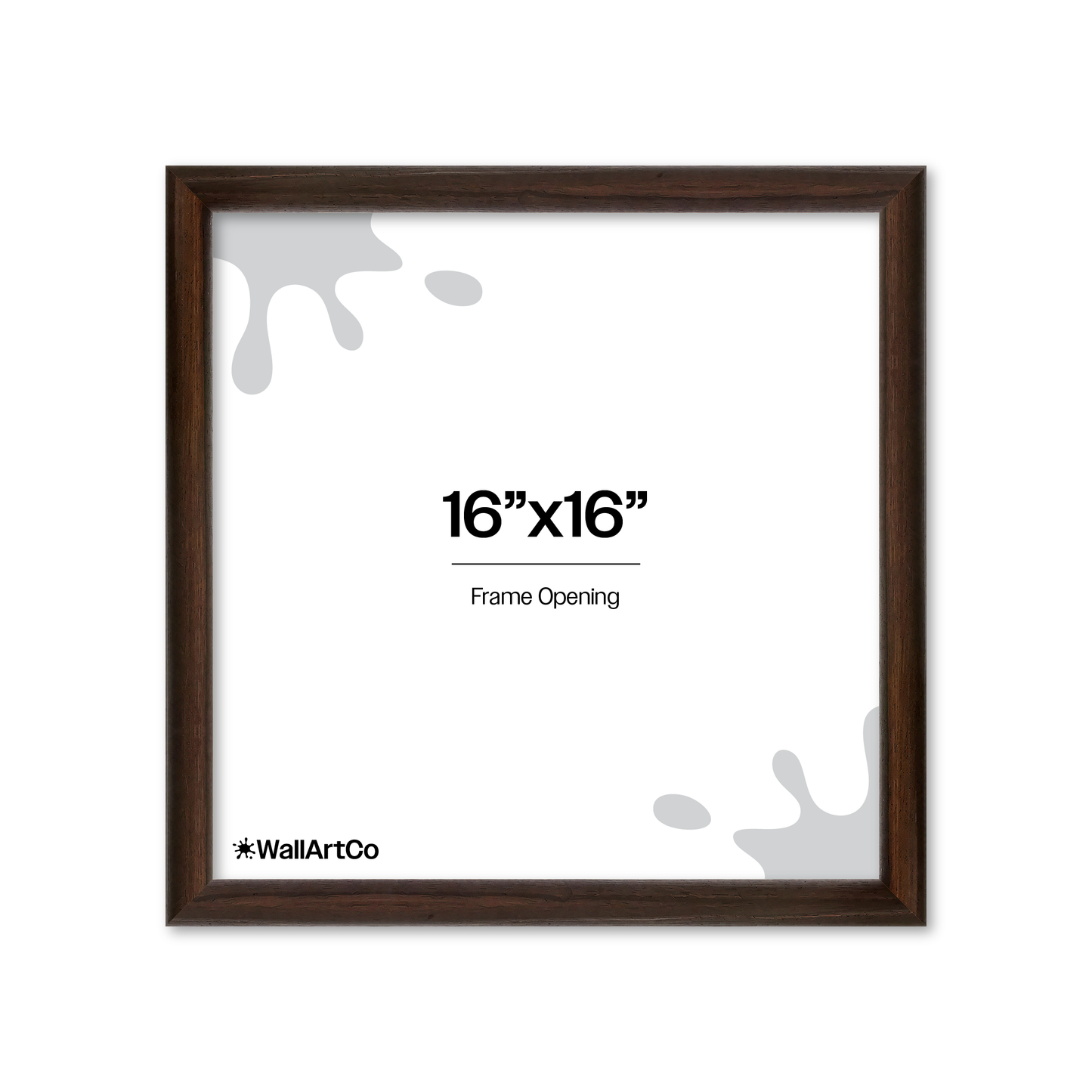 Front of picture frame