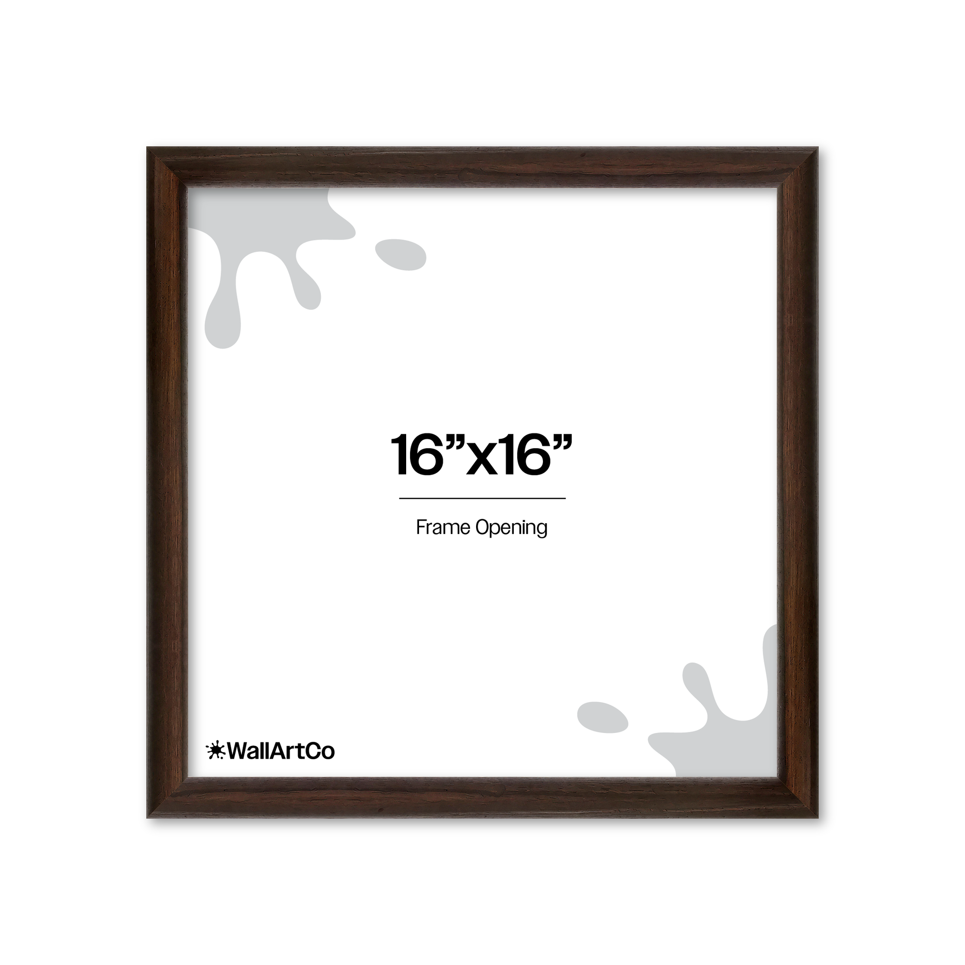 Front of picture frame