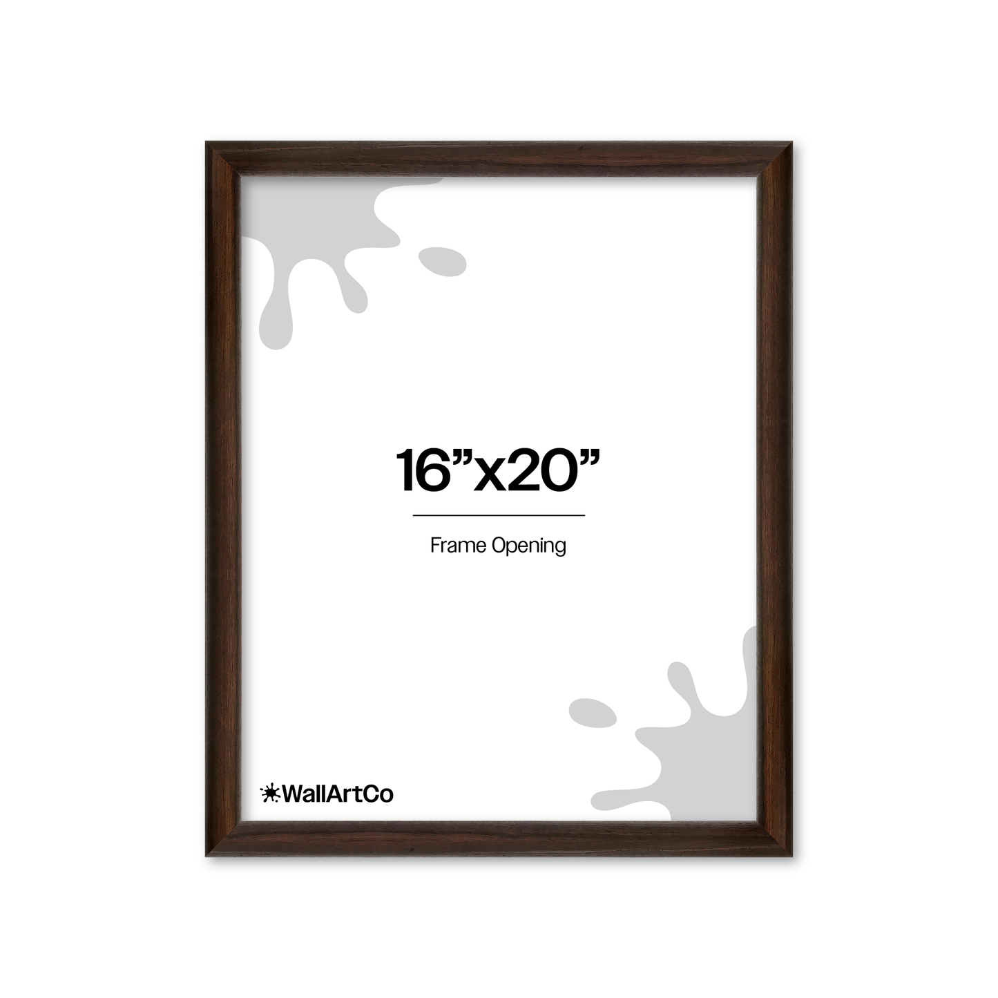 Front of picture frame