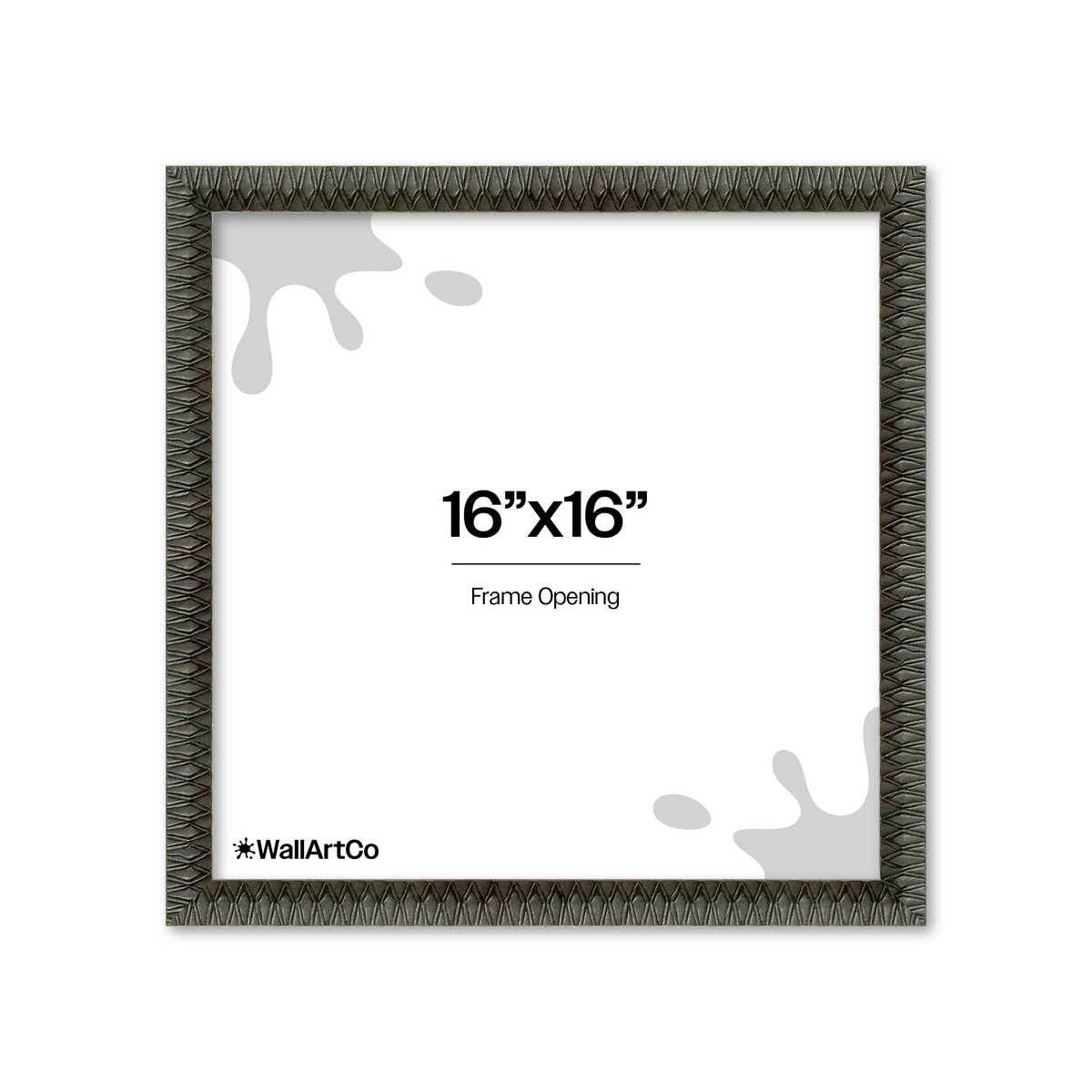 Front of picture frame