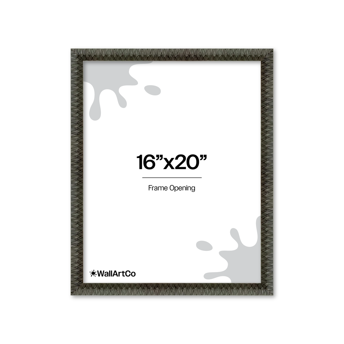Front of picture frame