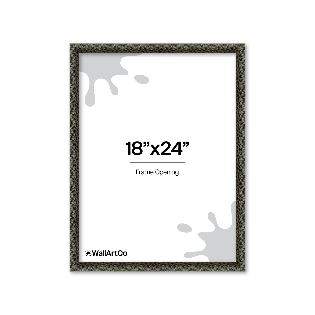 Front of picture frame