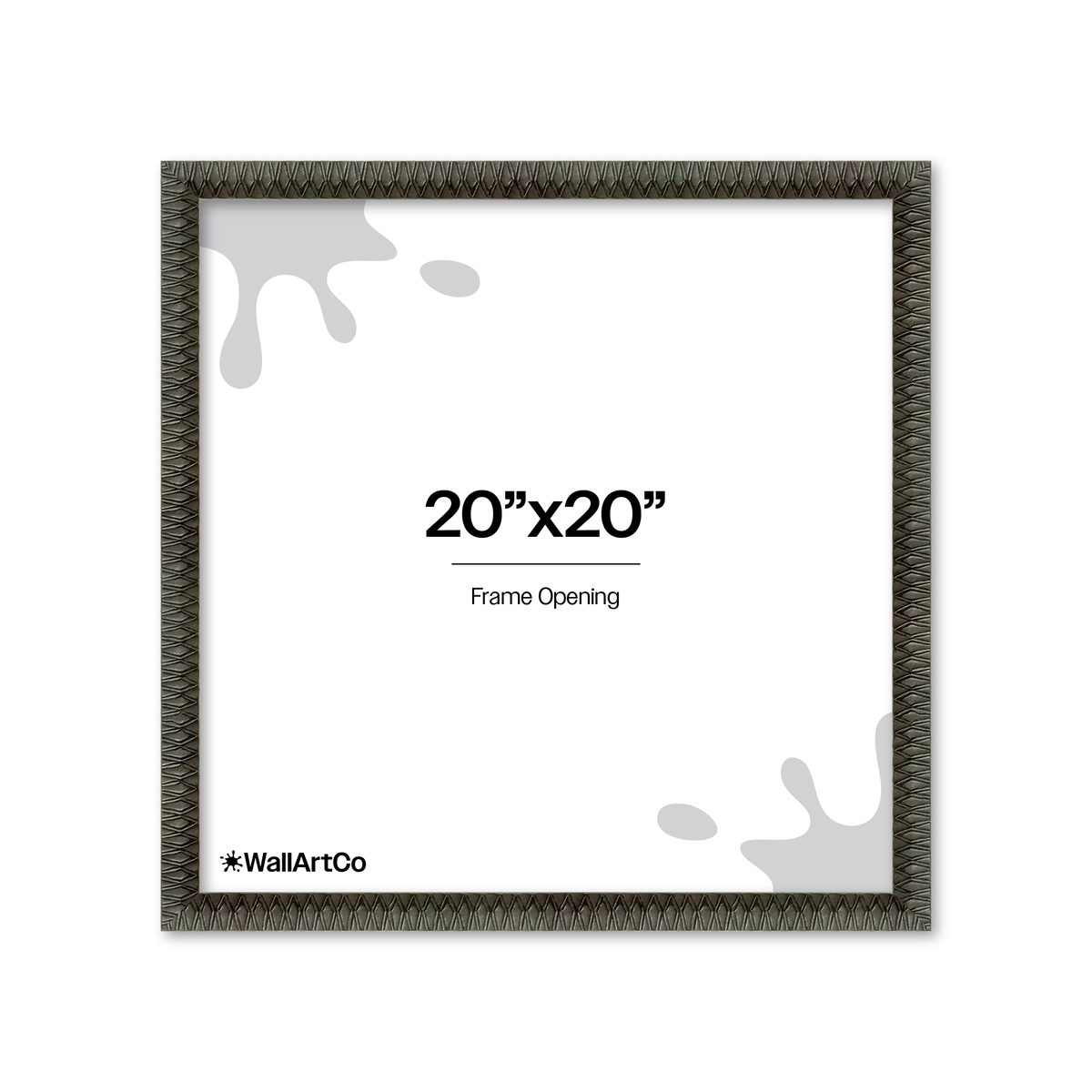 Front of picture frame