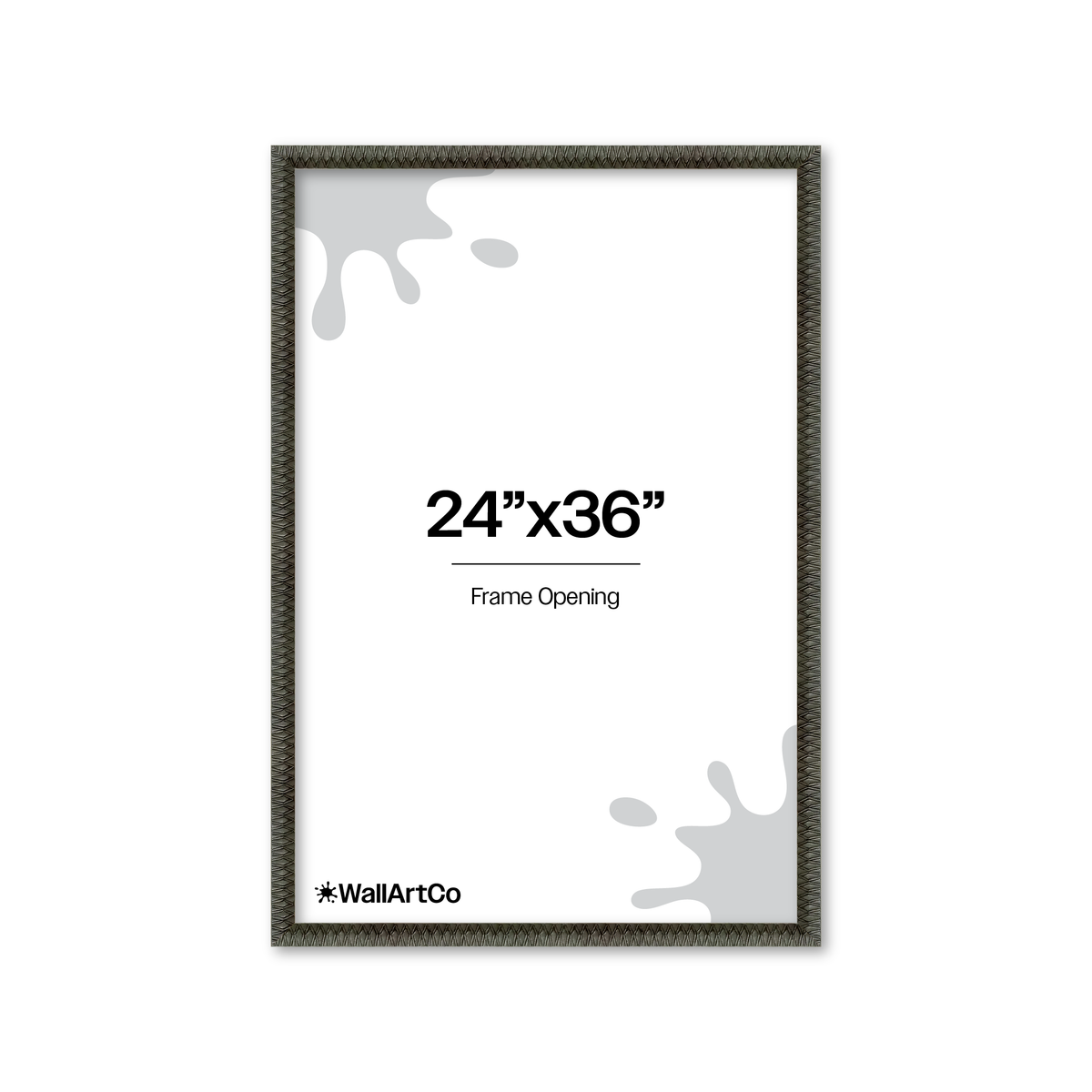Front of picture frame