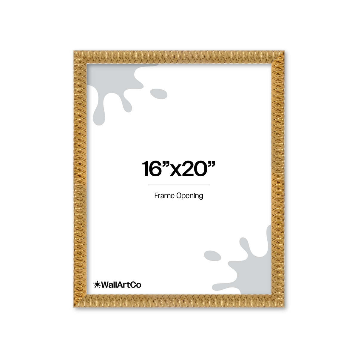 Front of picture frame