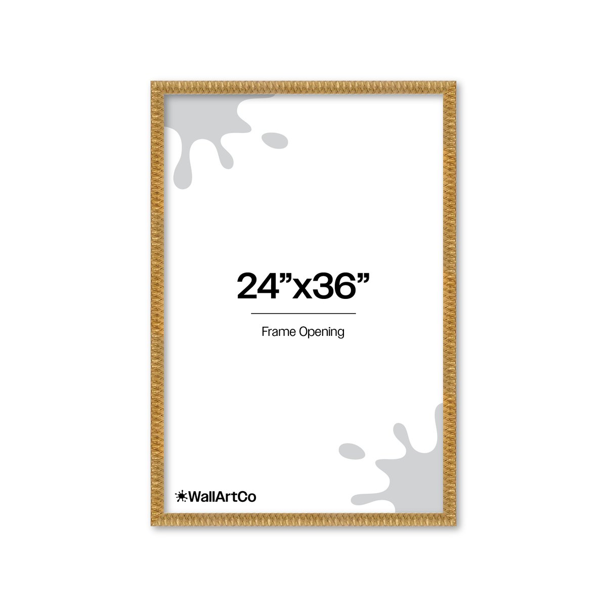 Front of picture frame
