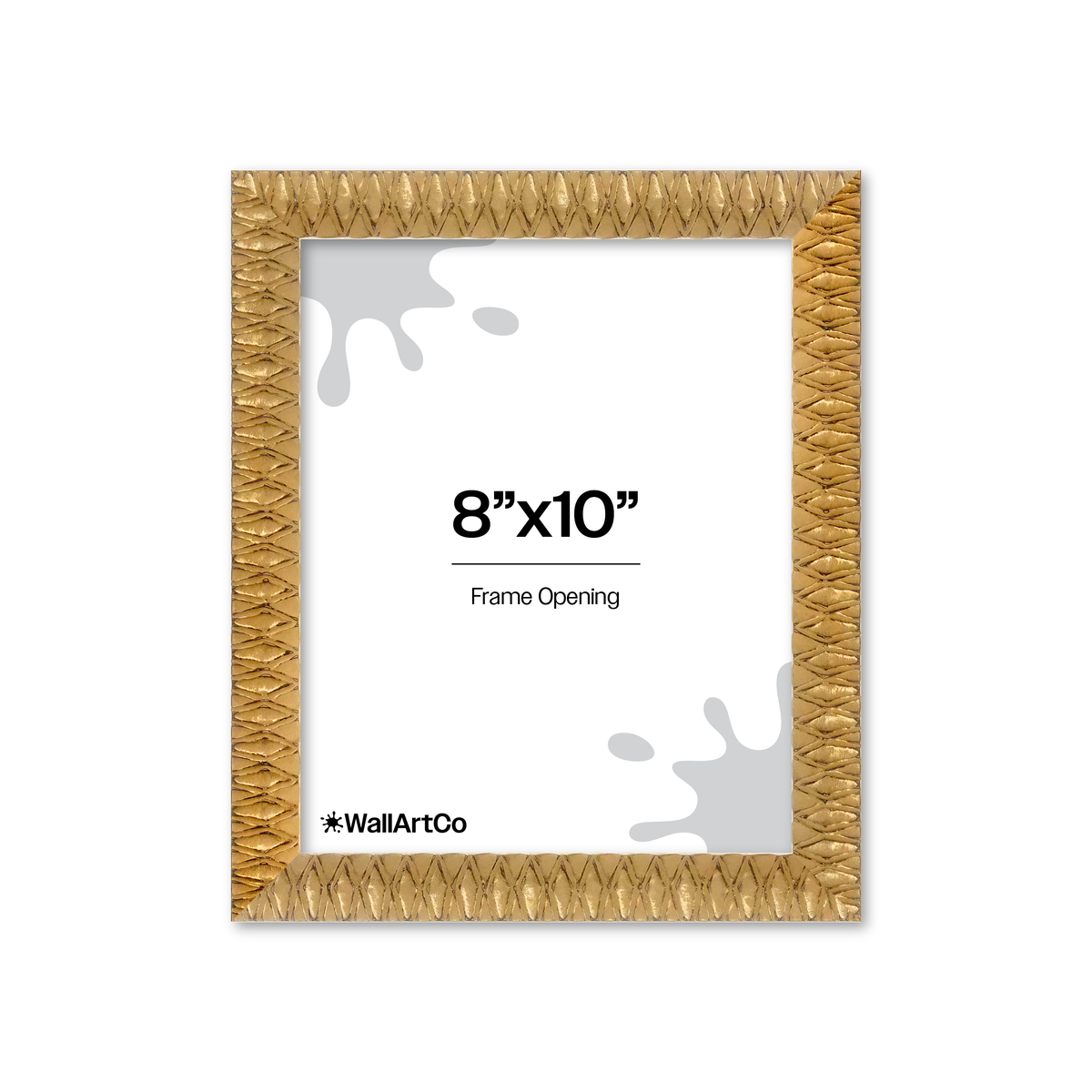 Front of picture frame